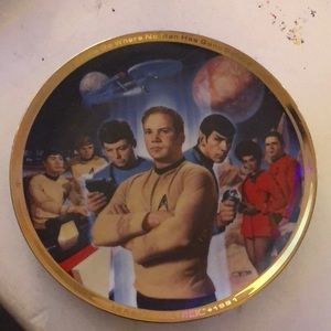Star Trek 25th Anniversary Commemorative Plate